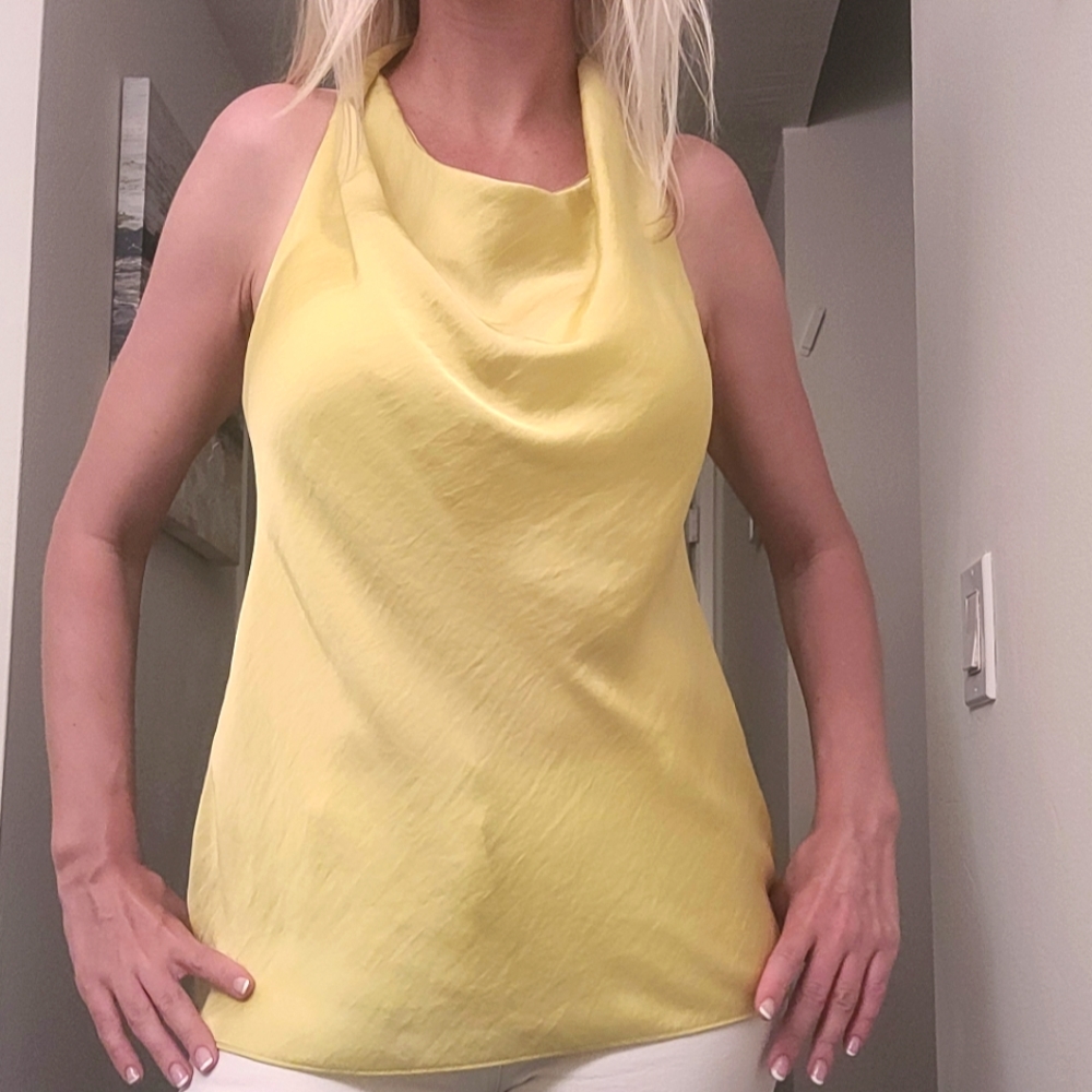 Violet and Claire silk top